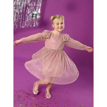 Dívčí šaty Sinsay - Šaty babydoll - růžová - 203GG-39X - 203GG-39X-104