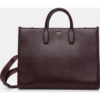 Kabelka BOSS Sandy MED Tote fialová barva, 50547947 45X, vel. ONE SIZE