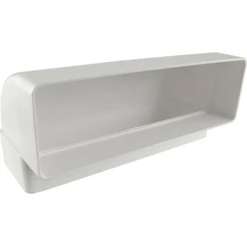 Příslušenství pro vzduchotechniku Regulus Oblouk 90° vertikální, 60x200 mm, šedý