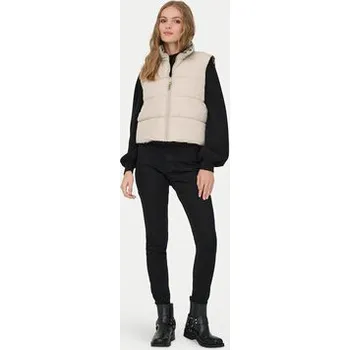 Dámská vesta ONLY Sportovní vesta Tammy 15357509 Béžová Regular Fit M