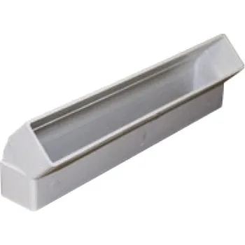 Příslušenství pro vzduchotechniku Regulus Oblouk 45° vertikální, 60x204 mm, šedý