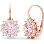 Couple, Elegantní náušnice Dion, růžové zlato s růžovým zirkonem, 585-66-3-0230.4C00.0.00.108.08
