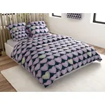 Povlečení z mikrovlákna VIOLET HEARTS světle fialové Rozměr povlečení: 2 ks 70 x 80 cm | 160 x 200 cm