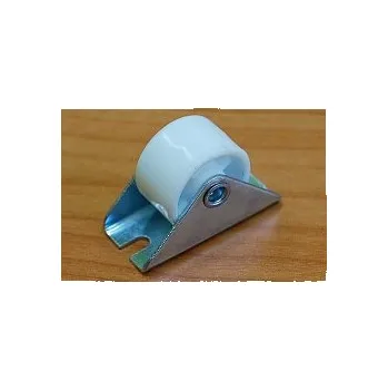 Nábytkové kování Satos Kolečko DH-24 pevné bílé,výška 28 (002555)