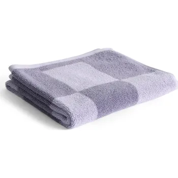 Ručník HAY Bavlněný froté ručník Check Lavender 50 × 90 cm
