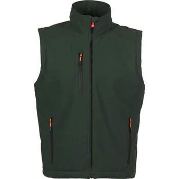 Pánská vesta Pánská vesta CREEK VEST ULTRALITE PAD, Payper - odlehčený softshell Barva: 06-lahvově zelená, Velikost: XXS