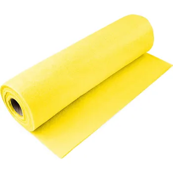 Galanterie Filc / plsť metráž tloušťka 3 mm, barva 5 (F37) žlutá