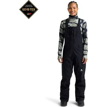 Snowboardové kalhoty Kalhoty na snowboard Burton Wms GORE-TEX Reserve 2L Bib true black XL 2026 - Odesíláme do 24 hodin
