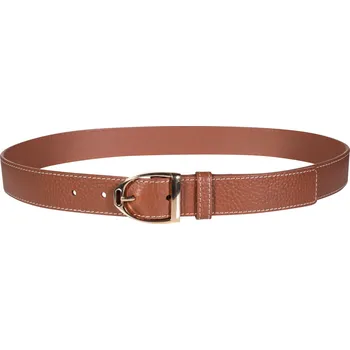 Jezdectví Kožený opasek HKM Marrakesh, hnědá, 75 cm
