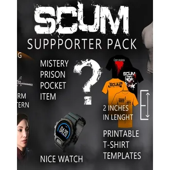Počítačová hra ESD GAMES ESD SCUM Supporter Pack ESD-12629