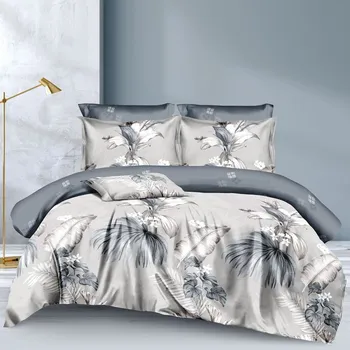 Povlečení Jemné mikroplyš povlečení Homa KORA NATURA 3-dílná sada 140x200 cm