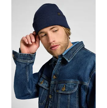 Čepice Lee zimní čepice beanie modrá univerzální velikost