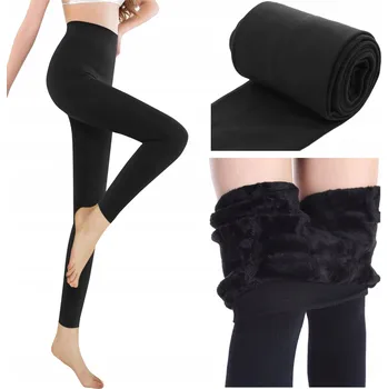 Dámské legíny Markal dámské teplé bezešvé legíny s vysokým pasem, modelující postavu, klasické dlouhé, velikost XL/XXL