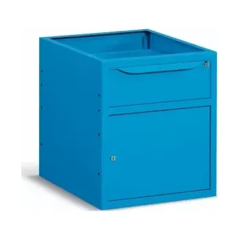 Dílenský stůl Zásuvková skříň s 1 zásuvkou a skříňkou