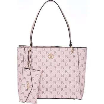 Kabelka Bertoo kabelka z polyuretanu růžová