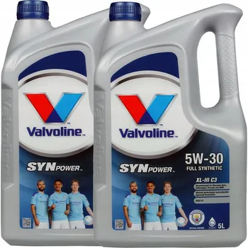 Motorový olej Valvoline SynPower XL-III C3 5W30 10 l 5W-30