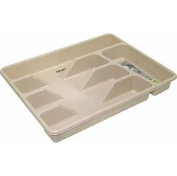 Příborník do zásuvky příborník 33,5x26cm, 5přihrád., MISTY plný, plast