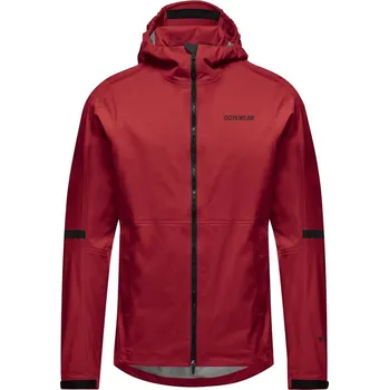 Cyklistická bunda GORE LUPRA GORE-TEX® 2.0 Hooded Jacket Mens utility red L