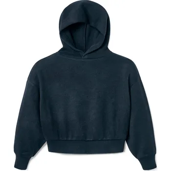 Chlapecká mikina 669185 - Tchibo - Dětská pletená mikina s kapucí - pro dívky - vel. 170/176 - barva: černá