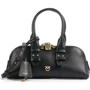 Módní doplněk Pinko Bowling Horizontal - Kabelka v černá, kůže, 229850 | Kabelky pro ženy & muže