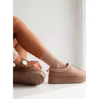 Pánské ponožky DÁMSKÉ BAVLNĚNÉ PONOŽKY S LUREXOVÝM ŽEBROVÁNÍM 0200.060 béžová 37-41