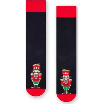 Pánské ponožky Pánské ponožky s louskáčkem - 44-46 / tmavě modrá