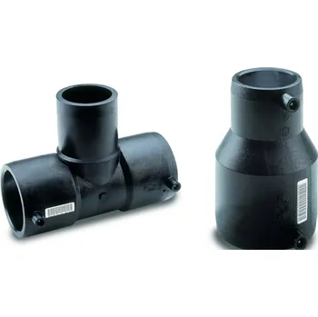 Vodovodní potrubí Elektro T-kus redukovaný Eurostandard PE 100/ PE 100 RC, d 32 x 20 x 32 mm, SDR 11, PN 16