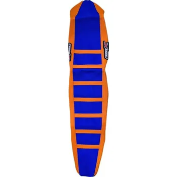 A Potah sedla UGS WAVE CROSS X RACING pro motocykly KTM SX /SXF 2019-2022 barva oranžová/modrá