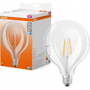 Žárovka LED žárovka OSRAM LED Star Globe v klasickém kulovém tvaru, 7 W / 806 lm, 4