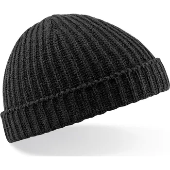 Čepice Beechfield zimní čepice beanie černá, univerzální velikost