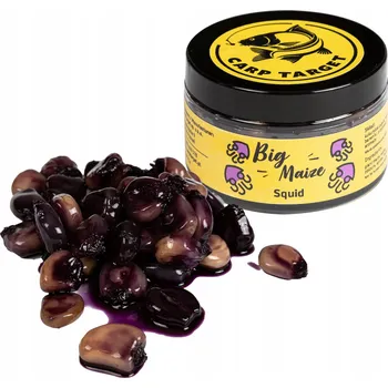Boilies CARP TARGET KUKUŘICE NA HÁČEK GIGANT SQUID