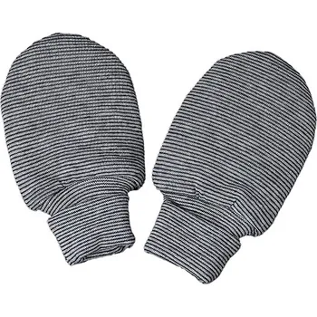 Rukavice LORITA Bezpalcové kojenecké rukavice “Marselis” s výplní, šédé