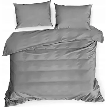 Povlečení Povlečení 160x200 ocelové z bavlněného saténu