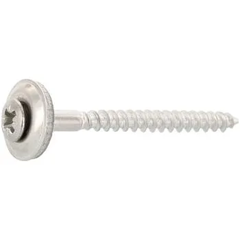 Vrut Klempířský vrut s těsnicí podložkou 4.5x 60 PZ2, nerez A2 (200 ks)