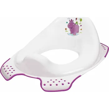 Nočník KEEEPER Redukce na WC protiskluzová Ewa Hrošík bílá