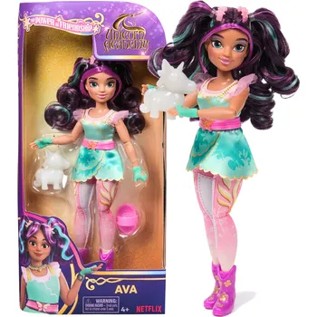 Spin Master - Akademia Jednorożców Akademie Jednorožců Sada Panenka Ava 24 cm Unicorn Academy Síla Přátelství