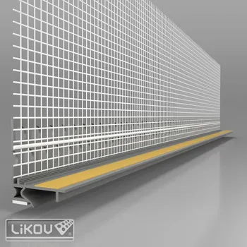 rohová lišta LS2-ADAPT 06/2600/šedá tmavá RAL 7005/VERTEX/lišta okenní začišťovací 2D 6mm