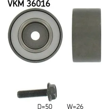 Vratná/vodicí kladka, klínový žebrový řemen SKF VKM 36016