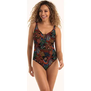 Dámské plavky Style Nova jednodílné plavky 7775 safari - RosaFaia 733 safari 46E