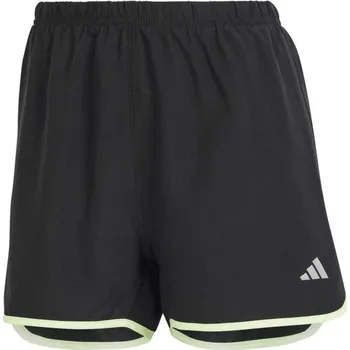 Dámské kraťasy Dámské běžecké kraťasy adidas RUN IT SHORTS XS3 Černá, Světle zelená