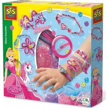 kreativní sada Výroba třpytivých náramků