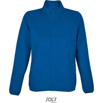 pracovní bunda SOL's Collection Bunda Factor Women, fleecová, dámská COT25382445004-royal blue XL Modrá královská