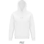SOL's Collection Mikina s kapucí Stellar, raglánová, unisex COT25356800113-white 3XL Bílá