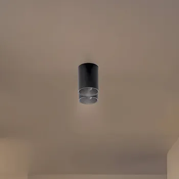 Euluna Stropní světlo Eye Tone II, černé černý 2 x 10 W LED - Doprava zdarma