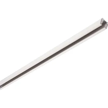 Bodové svítidlo SLV - BIG WHITE S-TRACK 3FÁZOVÁ MONTÁŽNÍ KOLEJNIČKA, vysokonapěťová PŘÍPOJNICE, dopravní bílá, 2 m - BIG WHITE (SLV) LA 1001376