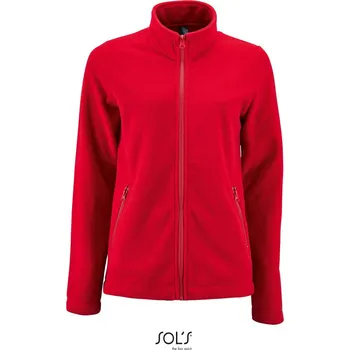 pracovní bunda SOL's Collection Bunda Norman Women, fleecová, dámská COT25209400405-red 2XL Červená