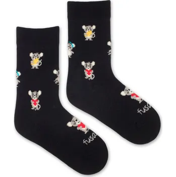 Dámské ponožky Dětské ponožky Myšky L (31-34)