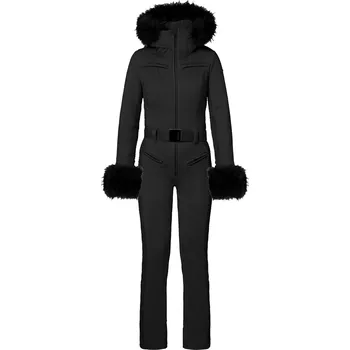 Cyklistické kalhoty Dámská kombinéza Goldbergh Angele Ski Suit Faux Border Black