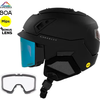 Helma na snowboard Oakley MOD7 blackout | prizm saphire iridium+prizm clear L (59-61 CM) 2026 - Odesíláme do 24 hodin