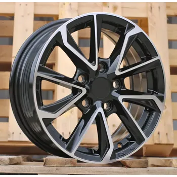 Alu kolo Alu kola Racing Line I5340, 15x6 5x114.3 ET40, černá + leštění